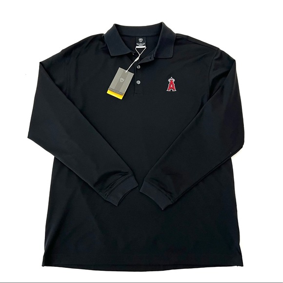 NEW Nike Dri Fit Los Angeles Angels Polo Shirt Large - Picture 7 of 7